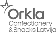 Orcla confectionery & snacks Latvija logo